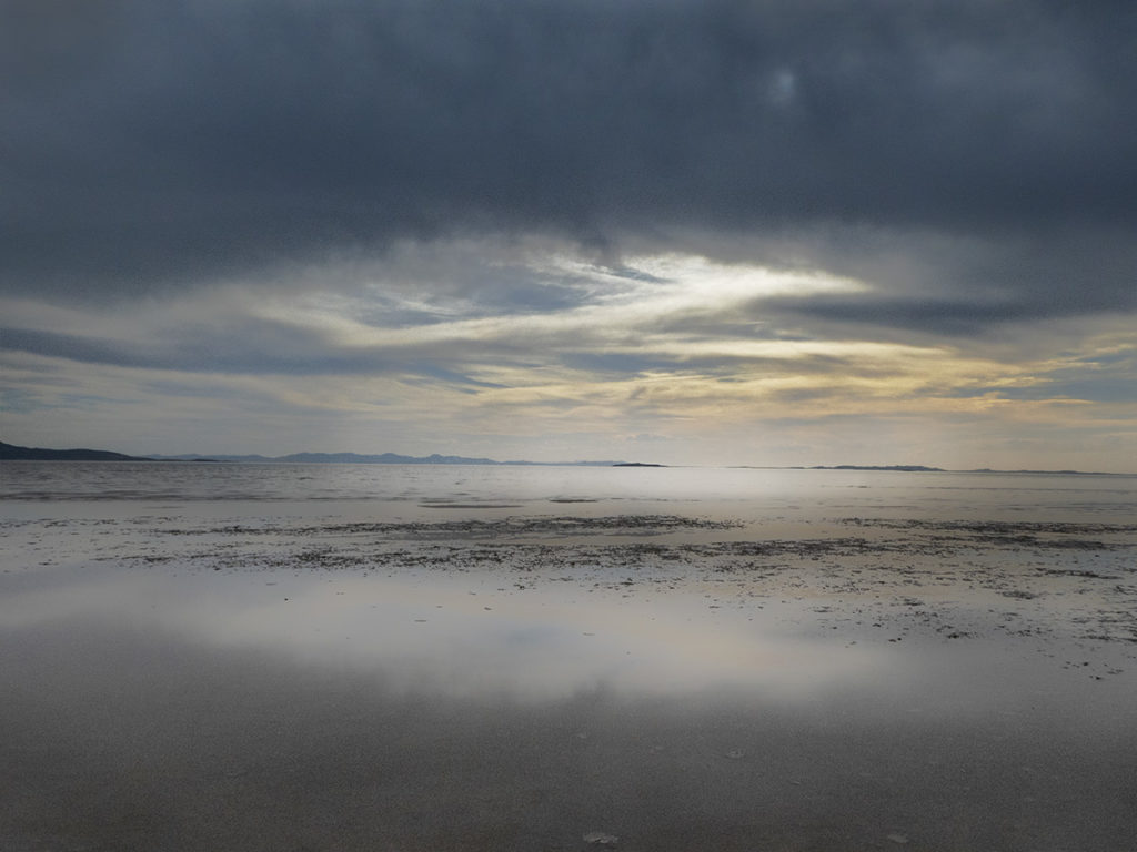 West from Antelope Island West from Antelope Island