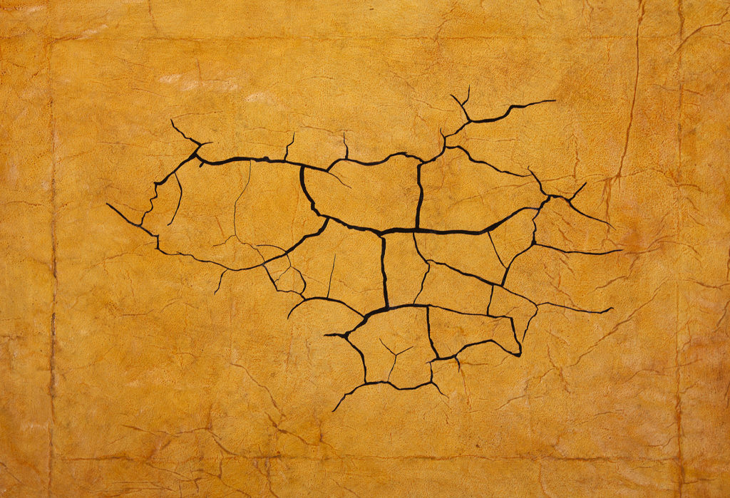 acrylic, mica, laminated tissue, digital print, 15 x 22 inches (2017) acrylic, mica, laminated tissue, digital print, 15 x 22 inches (2017)